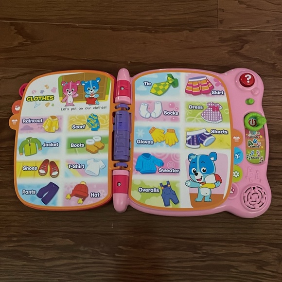 TOUCH & TEACH WORD BOOK Pink - Picture 5 of 11